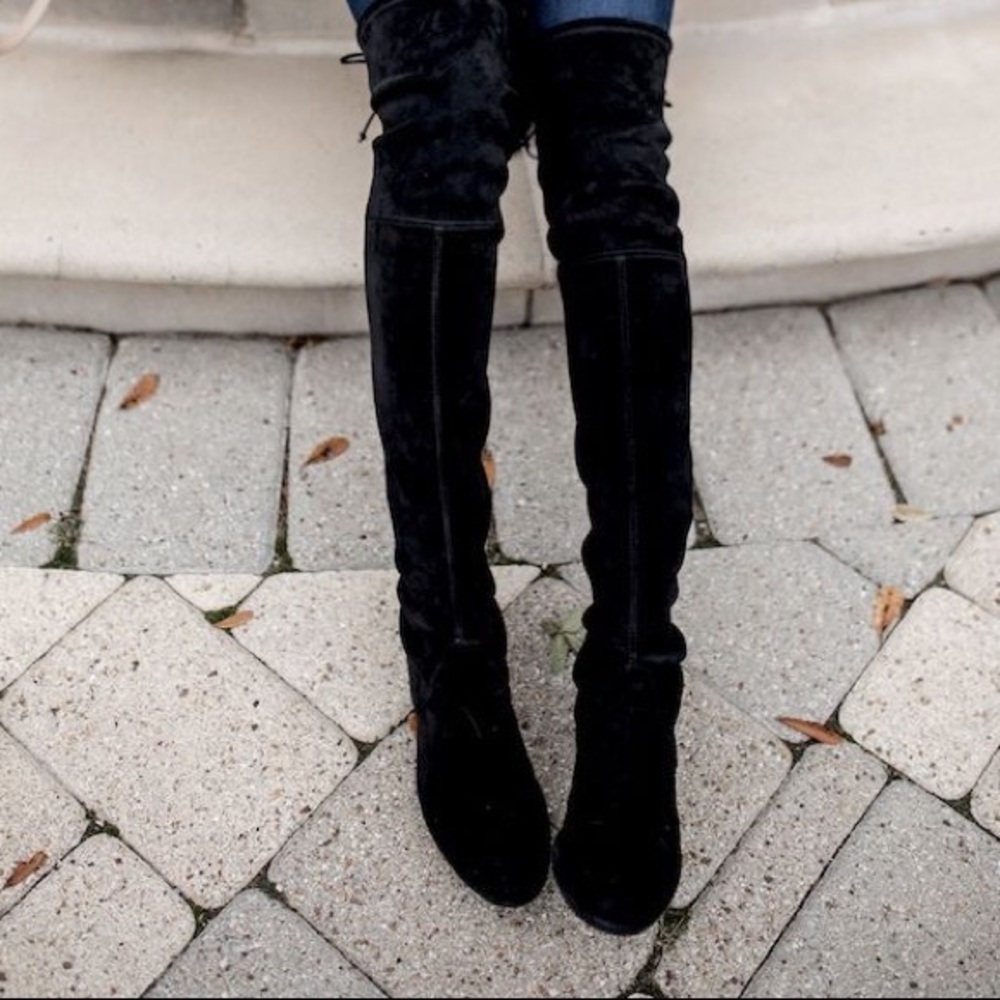 SOLD! ❤️ Marc Fisher Over The Knee OTK Velvet Boots